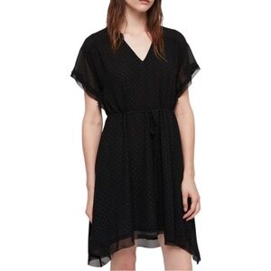 All Saints large black Kiera dress.